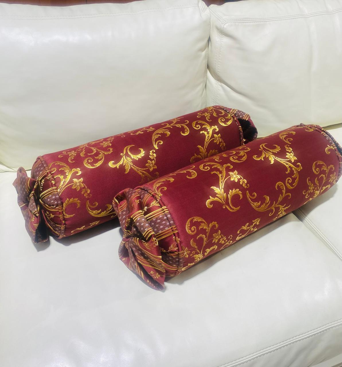 Декоративная подушка-валик