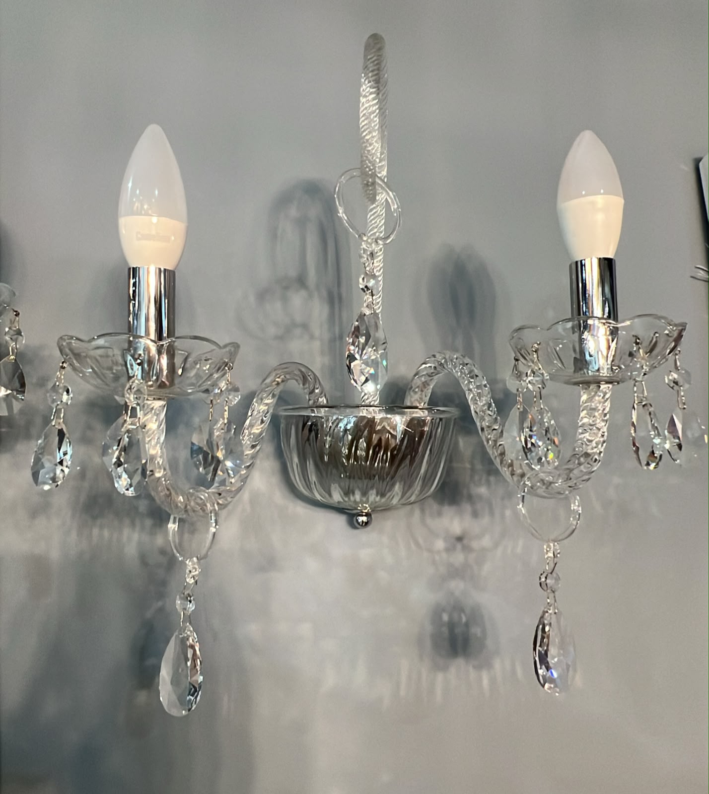 Бра Masiero Ottocento VE 888 A2 Cut crystal